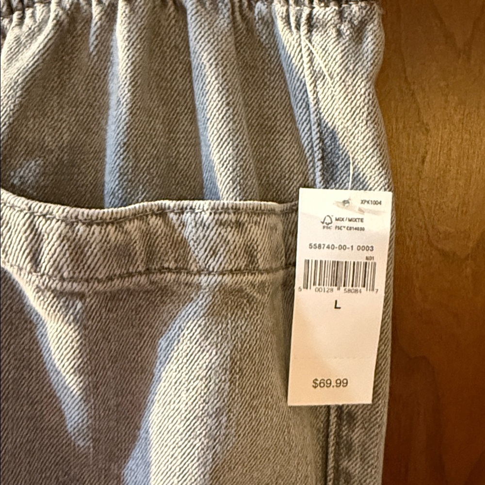 GAP Wide Leg Cropped Jeans - Picture 4 of 7
